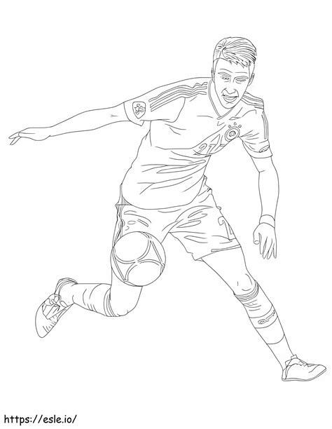 Party Power-Up: Ramos Coloring Pages for Football Fun