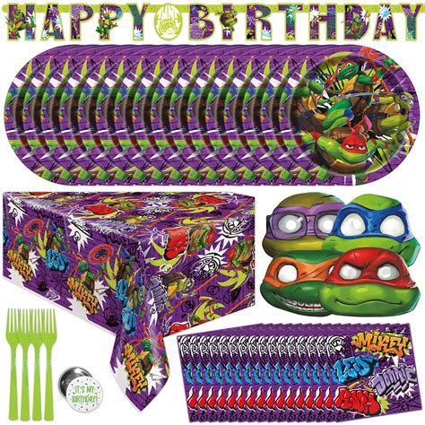 Party Power-Ups: TMNT Printable Decorations & Favors for Epic Celebrations