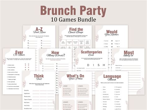 Party Starters & Group Gatherings: Multiplayer Printable Fun