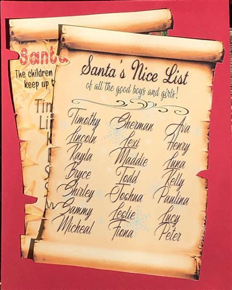 Personalized & DIY Santa List Ideas
