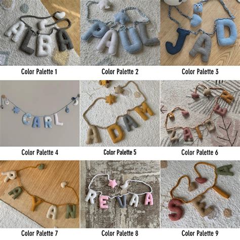 Personalized Name Garlands