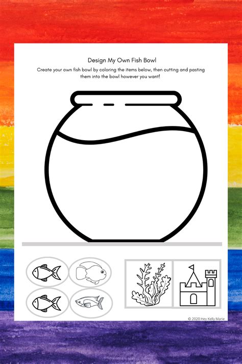 Personalizing Your Palette: Customizing & Designing Your Own Fish Bowl Printables