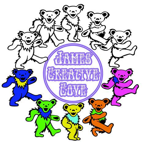 Personalizing Your Printables: Making Your Grateful Dead Bears Unique