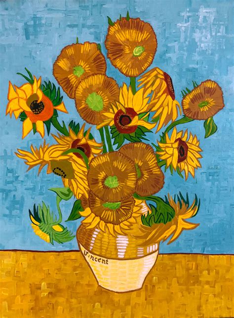 Personalizing Your Van Gogh Sunflowers Printable Display