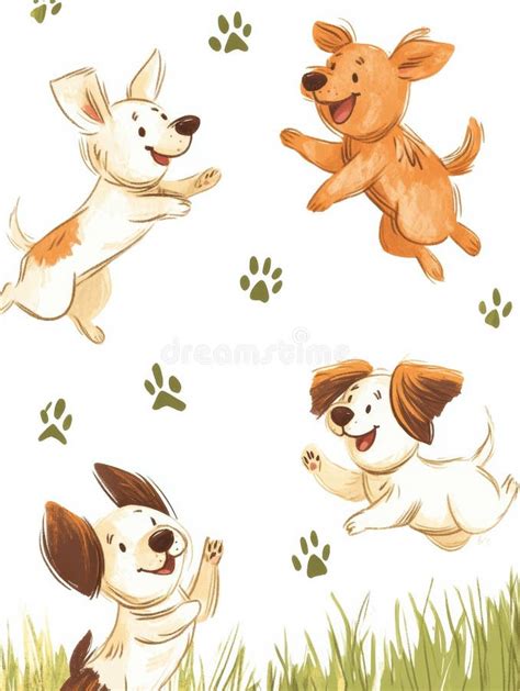 Playful Paws: Dogs in Action & Fun Poses