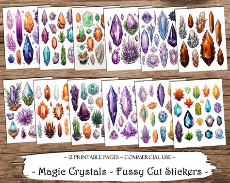 Practical Magic: Functional & Fussy Cut Printables