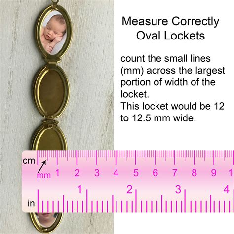 Precision Perfected: Measuring & Sizing Your Locket Photos