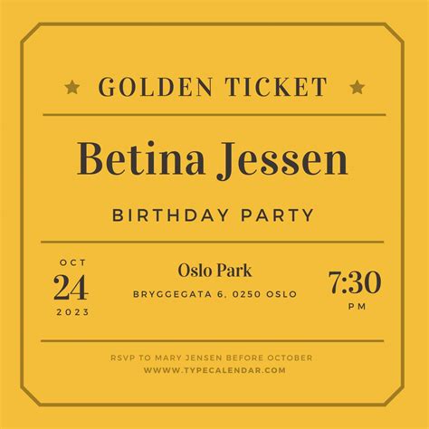 Printing Perfection: Getting Your Golden Ticket Just Right