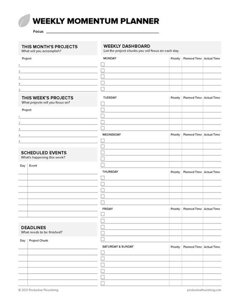 Productive Fall Planner & Organization Printables: Mastering the Season