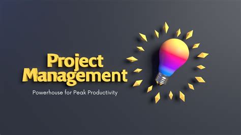 Project Planning & Productivity Powerhouse