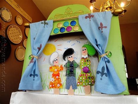 Puppet Show Pals: DIY Stick Puppets