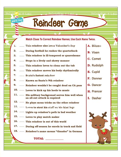 Quick & Cheerful Fillers Christmas Games for Parties Printable (On-the-Fly Fun)