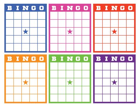 Quick & Easy Last-Minute Bingo Templates