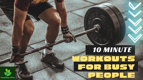 Quick-Fire Workouts for Busy Days: Maximize Efficiency
