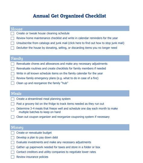 Ready, Set, Go!: Organizational Checklists & Planners