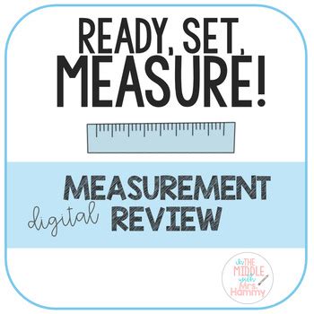 Ready, Set, Measure!