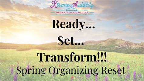 Ready, Set, Transform!