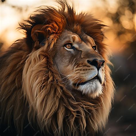 Roaringly Regal Lions: Majestic & Detailed Designs