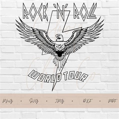 Rock 'n' Roll & World Tour Vibes: Amp Up the Art!