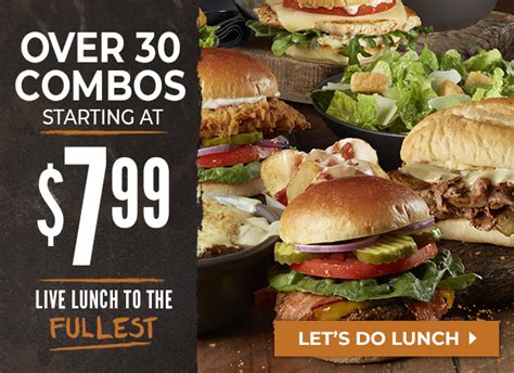 Savoring the Value: LongHorn Lunch Combos & Specials
