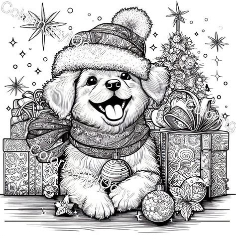 Seasonal & Celebration Pups: Holiday & Themed Coloring Pages