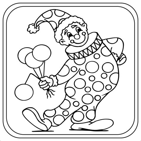 Seasonal Smiles: Holiday-Themed Clown Coloring Pages