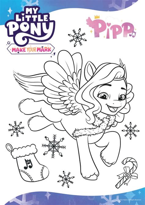 Seasonal Sparkle: Holiday & Themed MLP Coloring Pages