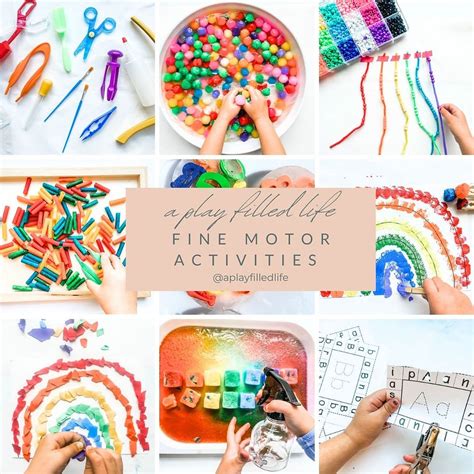 Sensory & Fine Motor Skill Boosters: Hands-On Printable Play