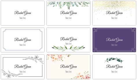 Setting the Scene: Printable Table Decor & Place Cards