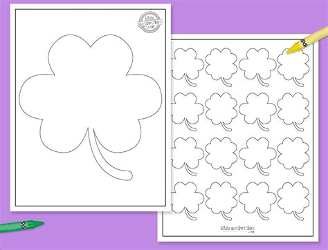 🍀 Shamrock & Rainbow Wonders: Classic Printable St. Patrick's Day Crafts