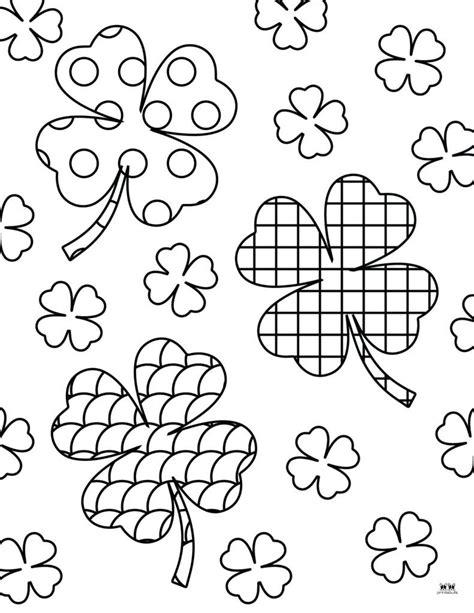 Shamrocks for Coloring & Kids' Activities