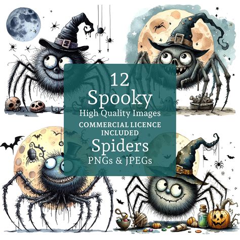 Silly & Spooky Spiders: Halloween & Humorous