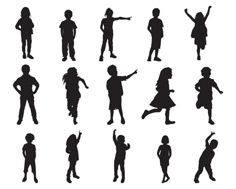 Simple Silhouettes & Outlines (for Younger Kids)