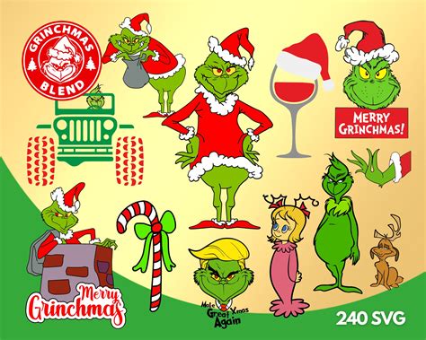 Simple & Silly Grinch Designs