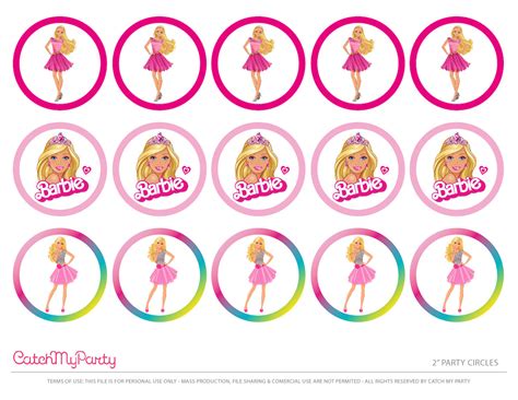 Simple & Sweet Barbie Printables for Little Hands
