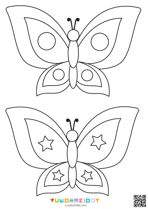 Simple & Sweet: Butterfly Coloring Pages for Little Hands