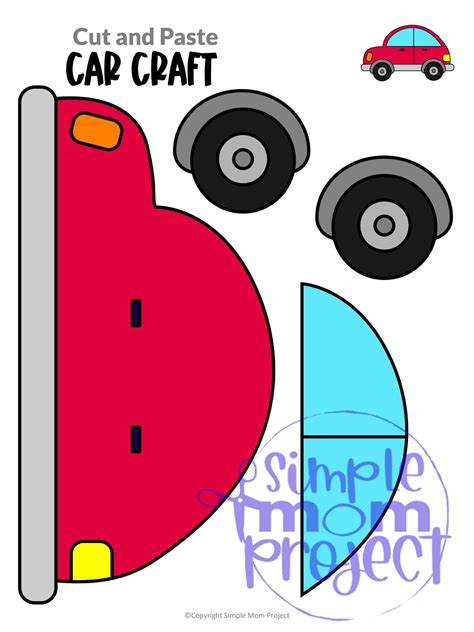 Simple & Sweet: Car Templates for Little Hands & Quick Crafts