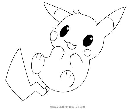 Simple & Sweet Pikachu Printable Coloring Pages for Little Trainers