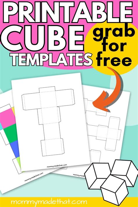 Sizing Up & Down: Giant & Mini Cube Templates
