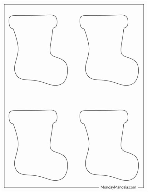 Sizing Up: Large Stocking Templates for Big Surprises
