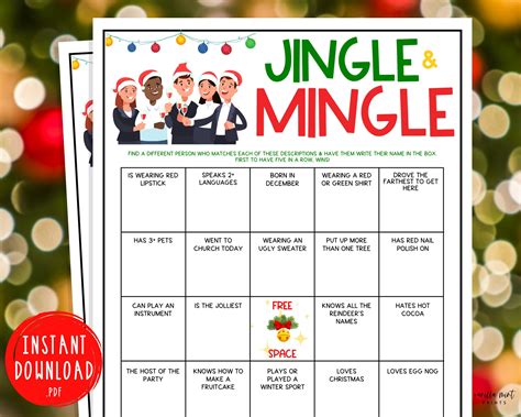 Sparking Joy: Christmas Icebreaker & Mingling Games