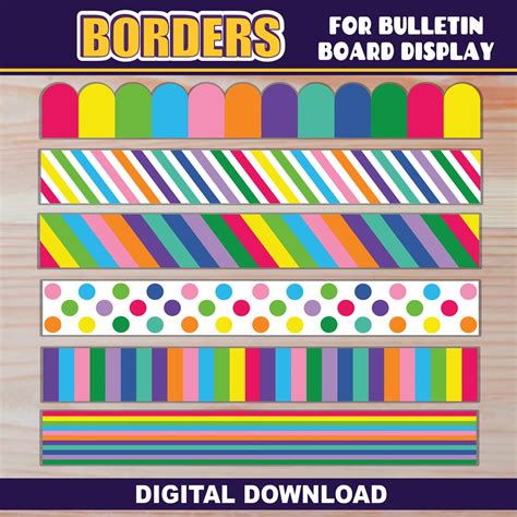 Special Occasion & Event Printable Borders for Bulletin Boards: Marking Milestones