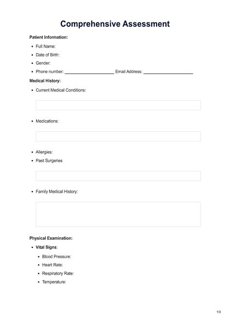 Specialized Forms: From Pediatric to Geriatric Outlines