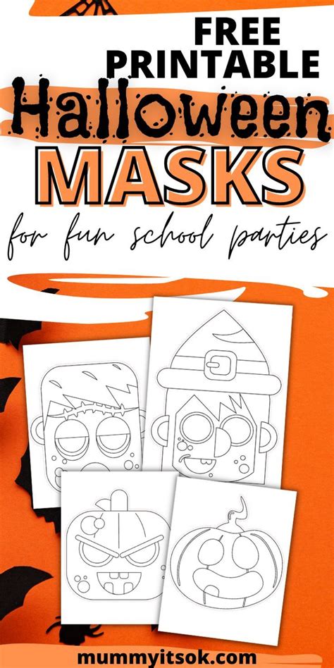 Spooktacular! Halloween & Themed Mask Templates