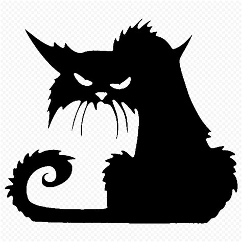 Spooky Silhouettes: Black Cats & Creepy Companions
