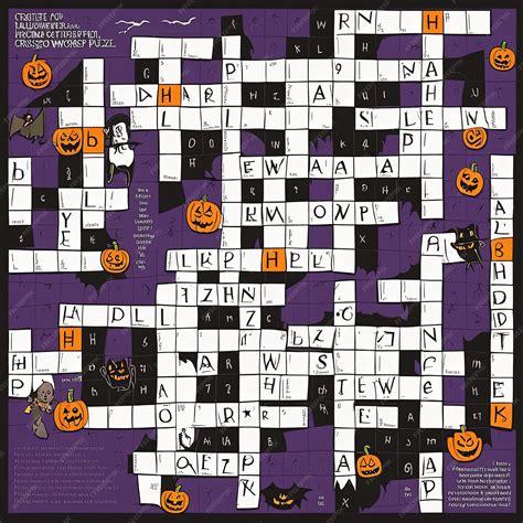 Spooky & Sweet: Halloween-Themed Word Puzzles