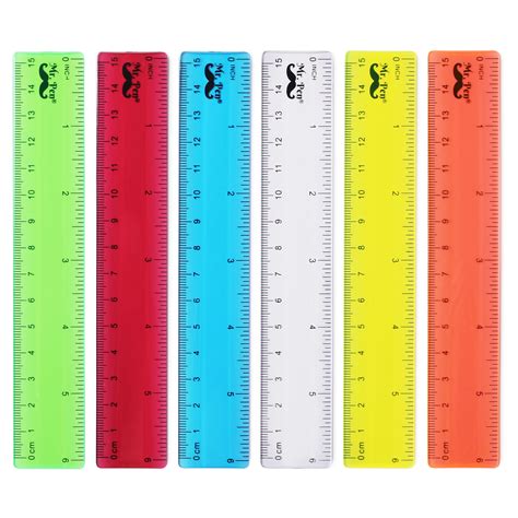 Standard & Versatile Inch Rulers for Everyday Needs