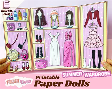 Starting Your Paper Doll Wardrobe: Beginner-Friendly Printable Clothes