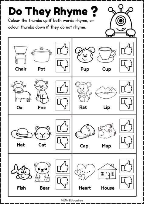 Storytime Fun: Rhyming Worksheets & Story Starters
