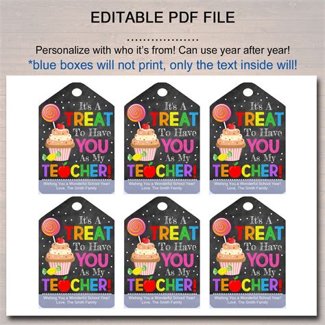 Sweet Surprises: Edible & Gift Printables